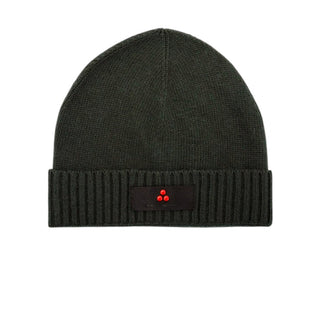 Peuterey Cappello verde in misto lana PKK2102