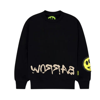 Barrow Sweatshirt mit Rundhalsausschnitt und Aufdruck F3BKJUSW026
