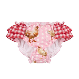 Selini Action By Eleni Balerba Slip Mare Con Stampa Per Bambina SES0B20