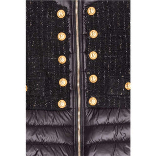 Balmain BT2A77 Girls' Two-Tone Zip Up Jacket