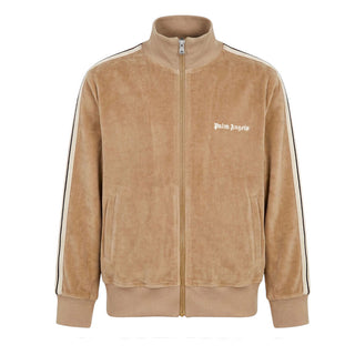 Palm Angels Felpa Track In Ciniglia Con Logo F6PAJBJK128/178 Per Bambini