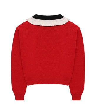 Simonetta Maglia con ruches 1N9510