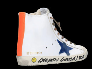 Golden Goose gyf10764 Stiefelsneaker mit Schnürsenkeln und Reißverschluss