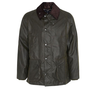 Barbour Giacca verde cerata Bedale MWX0018-OL99