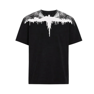 Marcelo Burlon T-shirt Nera A Maniche Corte F6CMJBTH038-110 Per Bambini