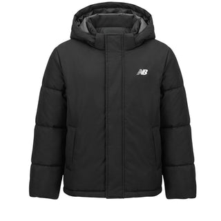 New Balance Giubbino Nero Con Cappuccio LAKB0287-BK Per Bambino