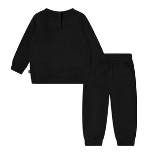 Levis Tuta Nera In Cotone Per 6EP012-G52 Neonato
