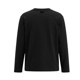 I'm Brian T-shirt Nera A Maniche Lunghe TS3932J Per Bambino