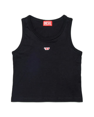 Diesel Top In Jersey J02238-0GRAI Con Patch Logo
