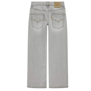 Levis Jeans Baggy 578 In Denim Grigio 8EN692-LD4 Per Bambino
