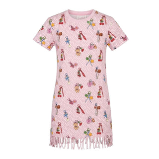Mc2 Saint Barth Abito Copricostume Abbey Con Stampa ABY0001/03849L Per Bambina