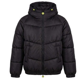 Barrow Giubbino Nero Trapuntato Con Cappuccio F6BWUAPF003-110 Per Uomo