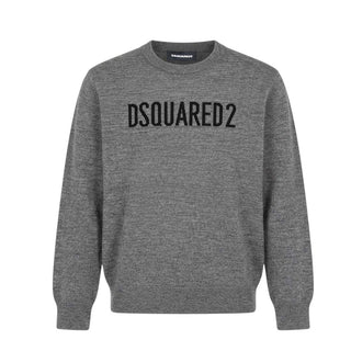 Dsquared2 Crewneck Sweater with Logo DQ1724-D003F