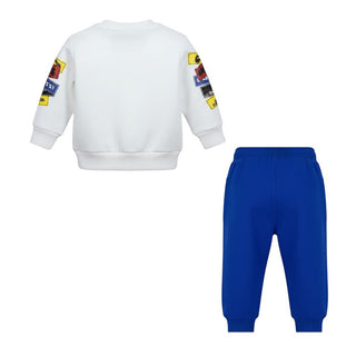 Cesare Paciotti Tuta Sportiva In Cotone Per Neonato COMP6108B-V2