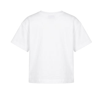 Givenchy T-shirt Bianca Con Stampa H31315/10P Per Bambina