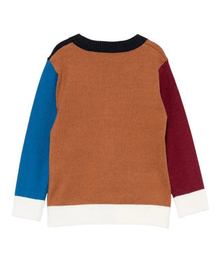 Manuel Ritz Maglia cardigan multicolor MR2714B