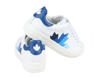 Dsquared2 Sneakers con foglia sfumature 73675 con lacci