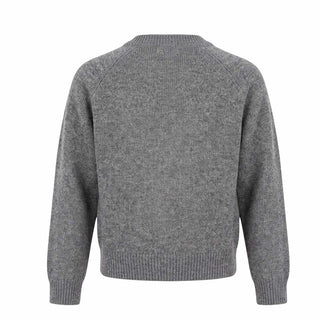 Il Gufo Maglia Girocollo In Lana Con Strass A21MA384EM220 Per Bambina