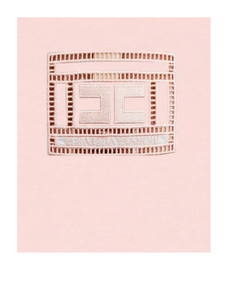 Elisabetta Franchi T-shirt girocollo con logo EFTS228