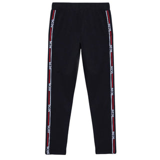 Gcds Leggings in jersey stretch con bande logate B2KW3022BA1