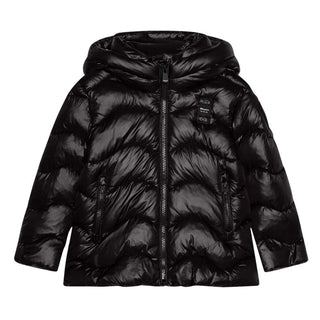 Blauer Giubbino Trapuntato 25WBLGC02394 A Onde Larose Da Bambina