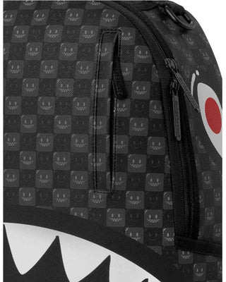 SPRAYGROUND Zaino SHARKS IN PARIS WTF BUBBLY BLACK CHECK 910B8633NSZ