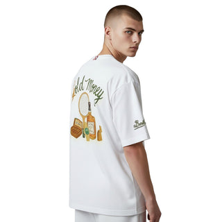 Mc2 Saint Barth T-shirt Portland Con Stampa Gold Money PRL0002/00934L Per Uomo