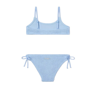 Mc2 Saint Barth Bikini Jaiden Celeste In Crikle JAI0003/00043L Per Bambina