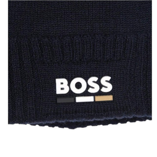 Hugo Boss Cappello in Misto Lana J51600 Con Logo