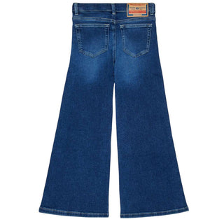 Diesel Jeans Blu A Zampa Per Bambina J00989-KXBR0-K01