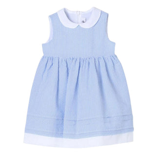 Il Gufo Abito a righe in cotone da bambina P24VA321C1080J