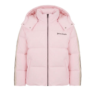 Palm Angels Giubbino Trapuntato Rosa Con Cappuccio F6PAJGPF008/042 Per Bambina