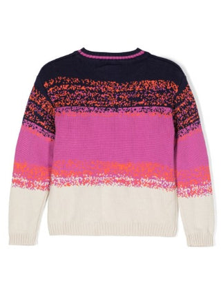 GCDS Crewneck Sweater with Inlaid Logo DNW006