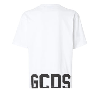 Gcds T-shirt in jersey a maniche corte con logo A2OM2302JE7
