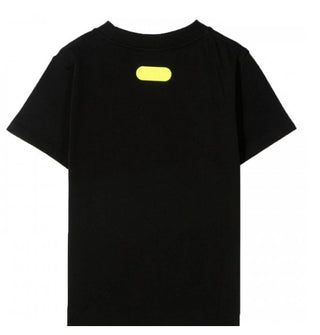 GCDS T-shirt girocollo con logo frontale 027614