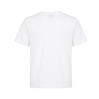 Stone Island T-shirt Bianca In Jersey L2S162100006/V0001 Per Bambino