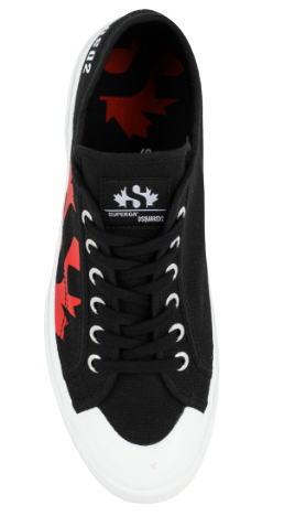 Dsquared2 2630stripe Sneakers mit Schnürsenkeln