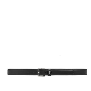 Amis Paris Cintura Paris Paris In Pelle Nera Con Dettaglio Argentato UBL029.AL0104