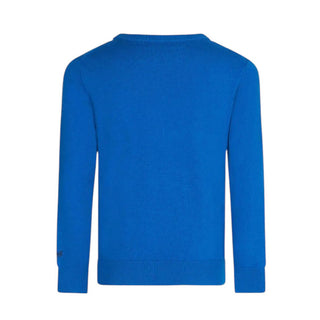 Mc2 Saint Barth Maglia in misto lana con stampa jacquard Cartolina DOU0006-00124C