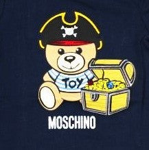 Moschino Pagliaccetto CON ORSETTO PIRATA MUY03A CON CLIPS