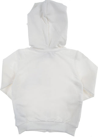 Moschino Felpa con zip e cappuccio MUF03M