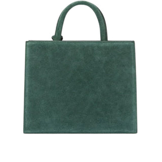Mc2 Saint Barth Borsa Midi in pelle scamosciata verde SHBM0001-00505I