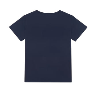 Gucci T-shirt Blu Con Logo Per Bambini 547559-XJGY9-4392