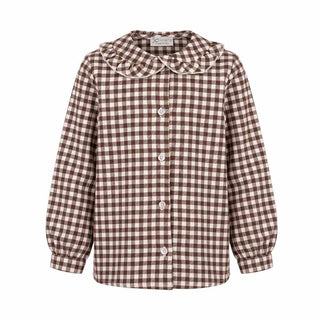 J.o Milano Camicia A Quadri In Flanella 2666N1J Per Bambina
