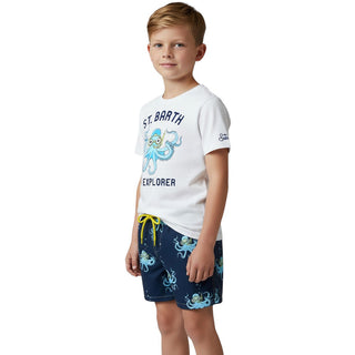 Mc2 Saint Barth Costume Jean Lighting Con Stampa Polipetti JEA0004/02055L