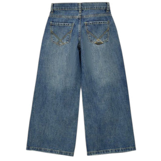 Roy Roger's Jeans Wide Leg In Blu Sfumato RG163
