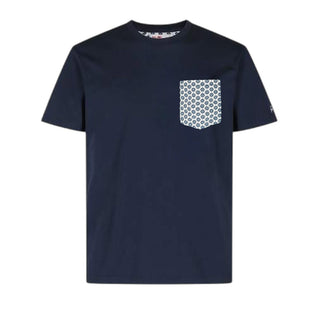 Mc2 Saint Barth T-shirt Blanche Con Tasca In Tessuto BLA0001/04262L Per Uomo