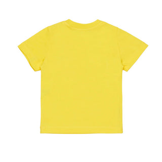 Dsquared2 T-shirt In Jersey Gialla Con Logo DQ3278-D00XM-DQ220