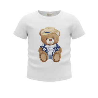 J.o Milano T-shirt In Jersey Con Stampa Per Neonato 676F4