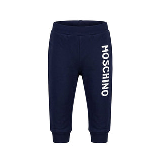 Moschino Tracksuit with crewneck sweatshirt and applied logo and symbol MMK039